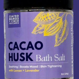 Lemon + Lavender Cacao Husk Bath Salt